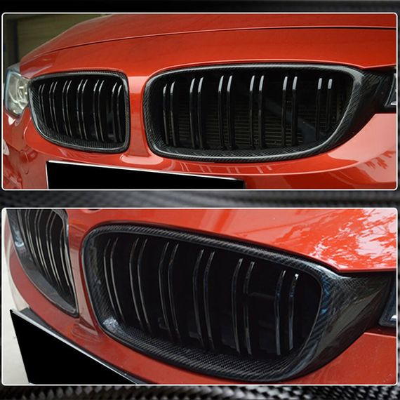 Окантовка решетки радиатора (для F80, карбон) для BMW 3 серия F-30/31/34 2012-2019 гг | Зображення 3