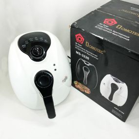 Фритюрница без масла прочная Domotec, Аэрофритюрница электрическая безмасляная, Аэрогриль воздушная ZK-11