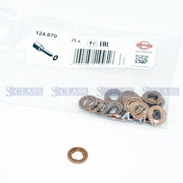 Шайба под форсунку Mercedes Benz Vario OM904/906 (7x15.1x1.5), Elring, 124.870,