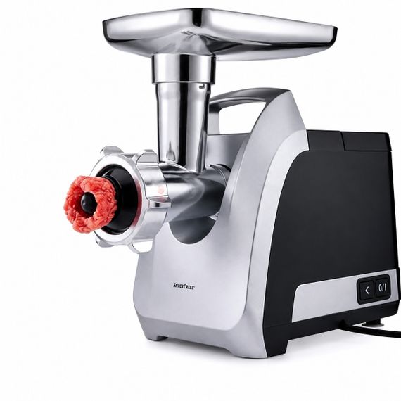 Мясорубка электрическая Silver Crest SFW 800 A1, 2200 Вт, с металлическим шнеком и реверсом, для дома и кухни | Зображення 4