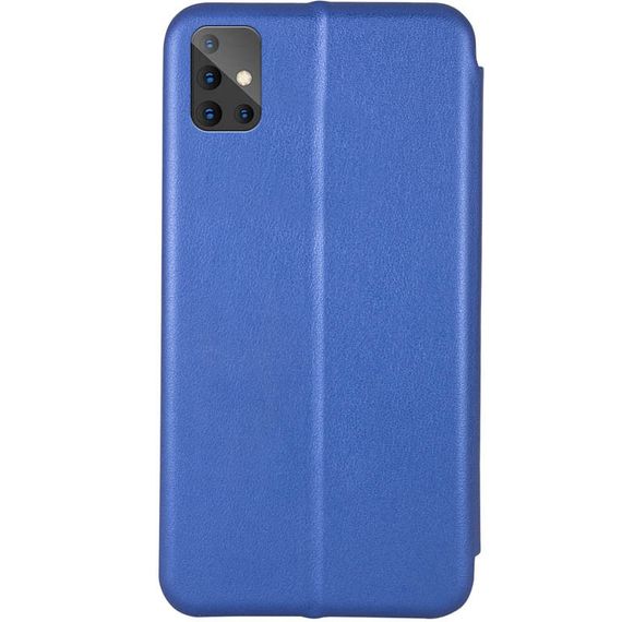 Шкіряний чохол (книжка) Classy для Samsung Galaxy A51 Слот для візитки, Синій | Зображення 1