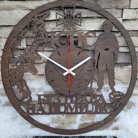 Настінний годинник з логотипом компанії Корпоративний подарунок тематичний брендований годинник