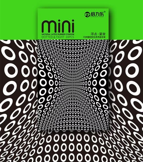 Точечные презервативы HBM MINI уменьшенного размера 10 штук | Зображення 3