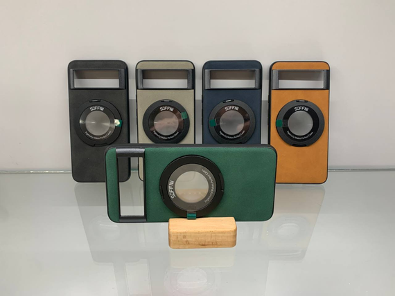 Нубуковий чохол MagSafe Google Pixel 6 зелений