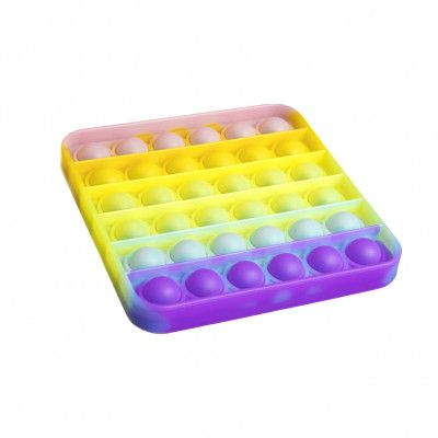 Игровой набор Sibelly антистресс Pop It Square Glow in Dark (SB-PPIT-SQL-GD) - Топ Продаж! | Зображення 7