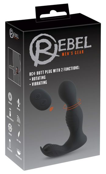Масажер простати RC Butt Plug with 2 Functions sexstyle