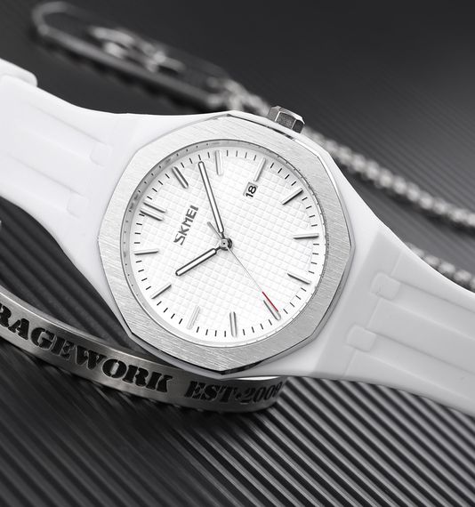 Наручний годинник Skmei 9299WT White | Зображення 2