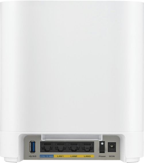 Система WiFi-Mesh ASUS  ExpertWiFi EBM68 AX7800, 3xGE LAN, 1x2.5GE WAN, 1xUSB3.2, 1мод, білий (90IG07V0-MO3A60) | Зображення 2