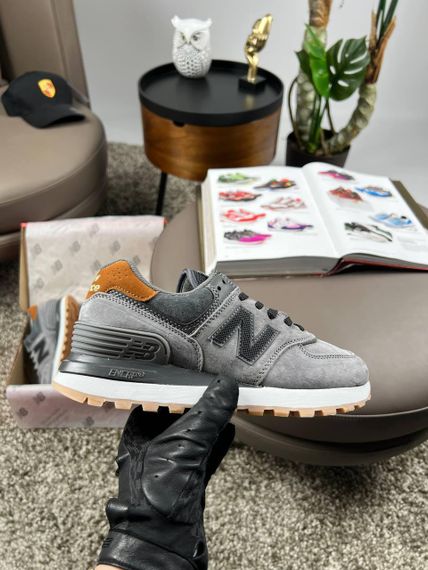 Жіночі кросівки 574 x Stone Island Dark Gray В3596 39 | Зображення 5