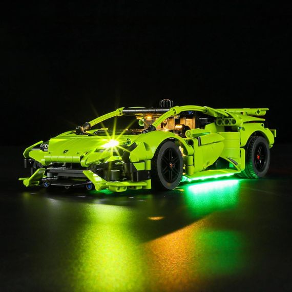 Комплект світлодіодного освітлення BRIKSMAX для Lamborghini Huracn Tecnica сумісний із набором для складання авто | Зображення 3