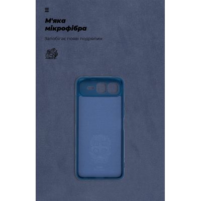 Чехол для мобильного телефона Armorstandart ICON Infinix Smart 10 Plus 4G Camera cover Dark Blue (ARM87952) | Зображення 3