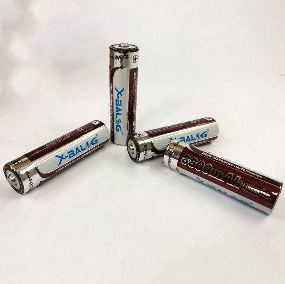 Літієвий акумулятор 18650 X-Balog 8800mAh 4.2V Li-ion літієва акумуляторна батарейка JU-422 для ліхтариків | Зображення 4