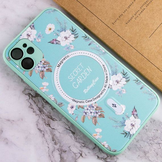 TPU+PC чохол Secret Garden with MagSafe для Apple iPhone 12 (6.1") | Зображення 4