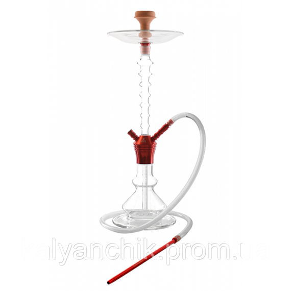 Кальян Kaya ELOX 630 BORO Clear Cumulus Cut Red 2S