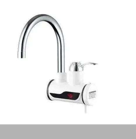 Електричний проточний водонагрівач з дисплеєм для кухні бічне підключення XPRO (47893-366_402)