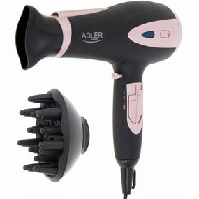 Фен Adler AD 2248 чорний, професійний, 2200 Вт (UA-01)
