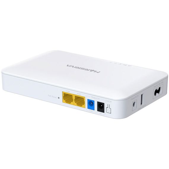 ДБЖ Marsriva DC UPS для роутерів KP6 240VAC 3xDC+PoE24V1A+USB OUT, 2x5V/9V/12V2.5A 18W 10000mAh | Зображення 2