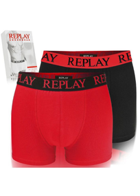 Чоловічі анатомічні труси боксери Replay (2 шт) XXL