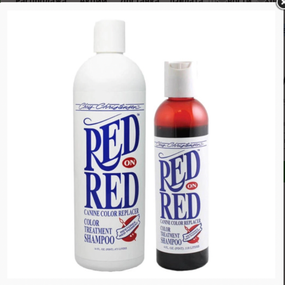 Chris Christensen RED on RED - шампунь для шерсти красных оттенков - косметика для собак 473мл