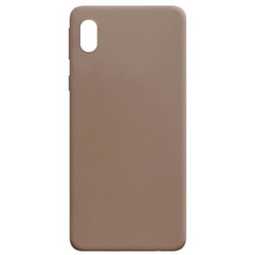 Силіконовий чохол Candy для Samsung Galaxy M01 Core/A01 Core Коричневий
