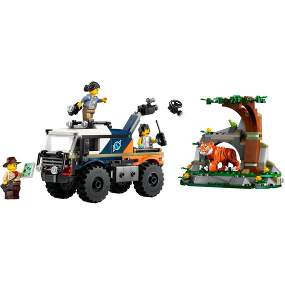 Конструктор LEGO City Позашляховик для дослідження джунглів (60426) | Зображення 1