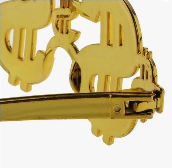 Очки для вечеринок «Dollar Gold» | Зображення 4
