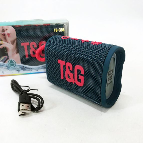 Колонка з підсвічуванням і світловою музикою TG396, Bluetooth колонка з led підсвічуванням ZW-68 | Зображення 4