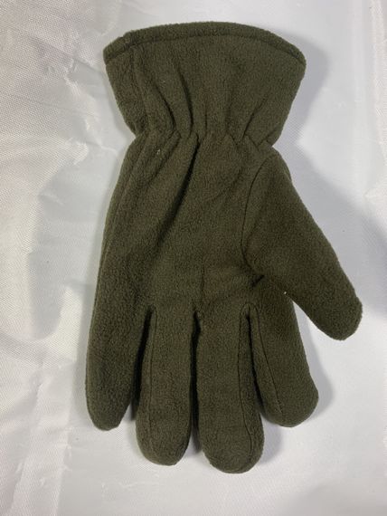 Тактичні зимові рукавички на флісі Хакі  меху  13 розм. | Зображення 1