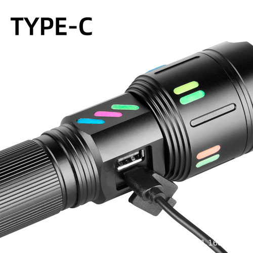 Ліхтар понад яскравий X83 PM30-TG, Power Bank, zoom, АКБ 26650, індикація заряду, ЗП Type-C | Зображення 4
