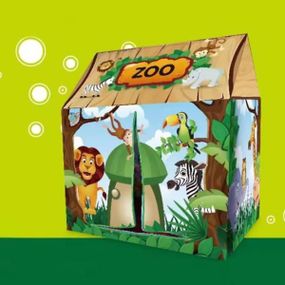 Намет дитячий ігровий Будиночок HA-154 Зелений