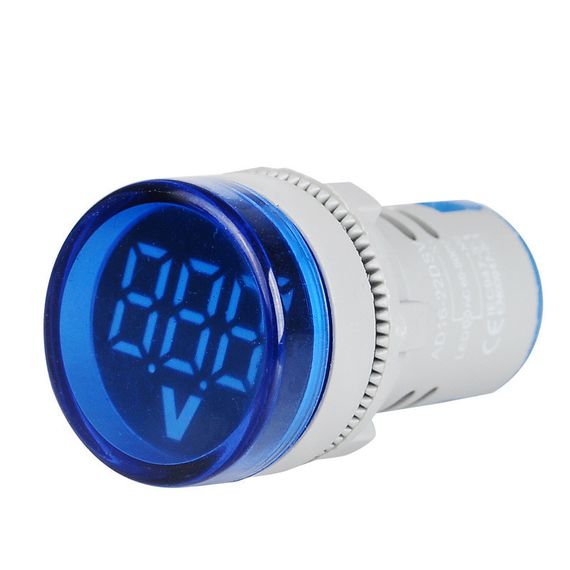 Цифровой вольтметр ST16V,диапазон измерений 60-500V,Blue | Зображення 1