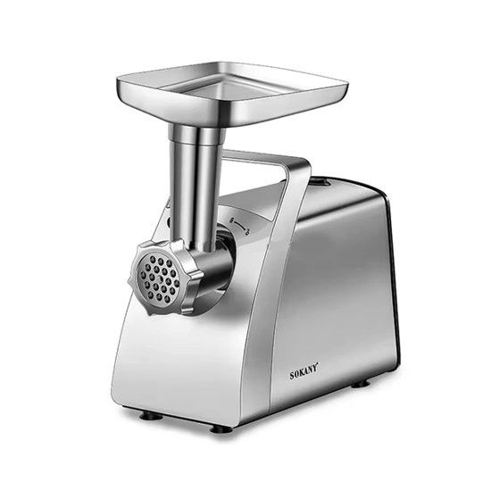 Мясорубка Sokany SK-06001 электрическая 2400 Вт сталь