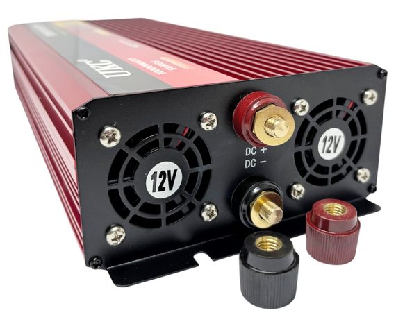Інвертор потужний апроксимована синусоїда перетворювач напруги UKC 5000 W SI-A2-AR5000M 12V-230V | Зображення 3