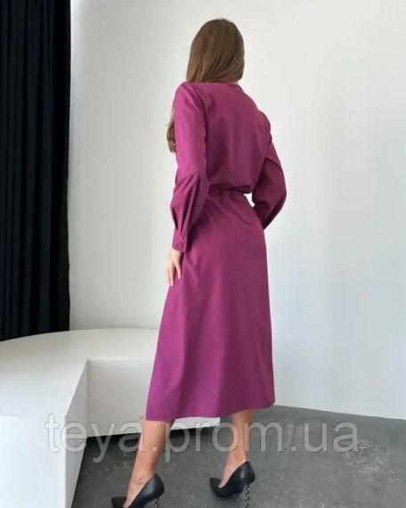 Плаття для жінок колір фіолетовий розмір S FI_008456 | Зображення 3