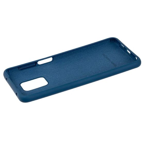 Чохол Silicone Cover Case для Xiaomi Redmi Note 9 Pro Seablue | Зображення 1