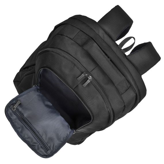 Рюкзак городской Rivacase 8460 Black 32х47х13.5 см черный | Зображення 3