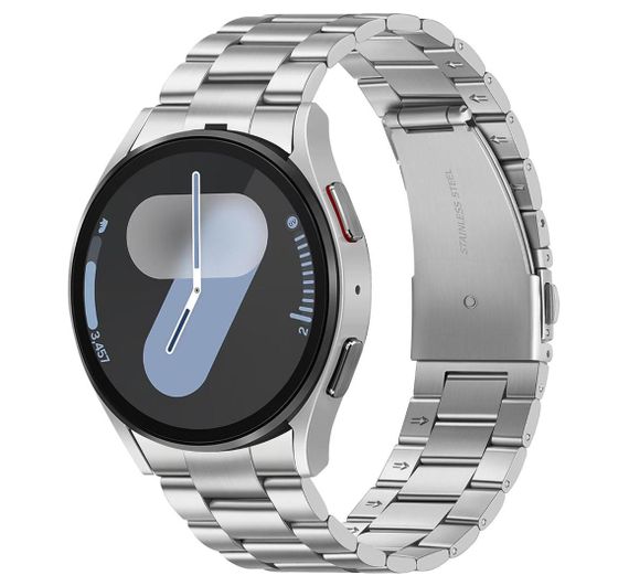 Металевий ремінець Primolux Solid для годинника Samsung Galaxy Watch 4 40mm SM-R860 / SM-R865 - Silver | Зображення 2