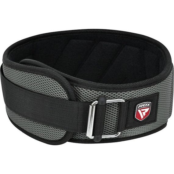 Пояс (тяжелая атлетика) RDX RX4 EVA Curve неопреновый Grey L