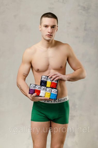 Чоловічий набір Calvin Klein Steel Modal, чоловічі труси Кельвін Кляйн у коробці (поштучно), труси на Літо Модал XL | Зображення 2