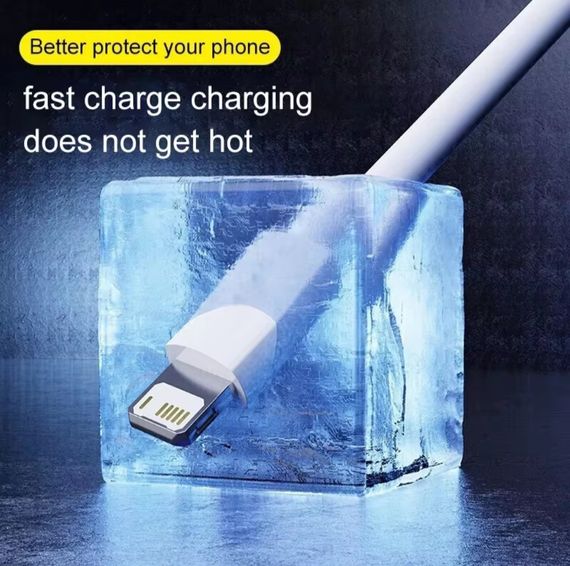Зарядной кабель для Apple iPhone, USB Type-A/Lightning (1 метр) | Зображення 5