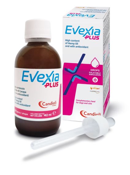 Болезаспокійлива добавка для собак та котів Евексія плюс, 40 мл