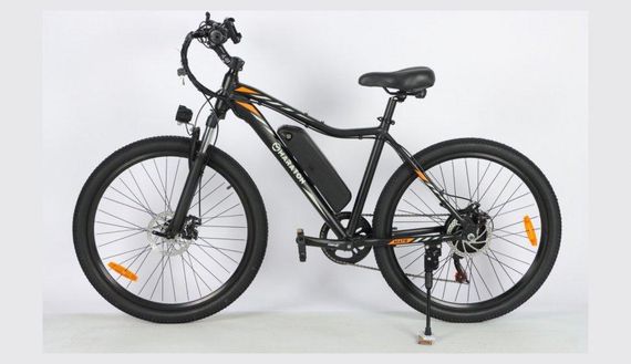 Електровелосипед Maraton Carerra Black 500W 36V/13Ah | Гірський електробайк 26", швидкість 42 км/год, Shimano 7 speed