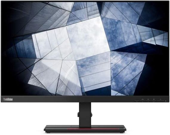 Монитор Lenovo ThinkVision P24h-20 / 24" (2560x1440) IPS / 1x HDMI, 2x DisplayPort, 1x USB Tipe-C, 4x USB 3.0, 1x Audio, 1x Ethernet / 2x 1W / VESA 100x100 / Pivot б/у | Зображення 1