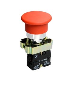 Кнопка XB2-BC41 1NO "гриб" без подсветки красный Ny95500279