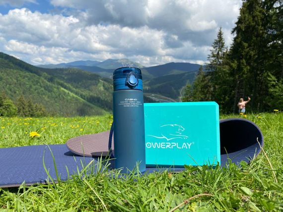 Блок для йоги PowerPlay 4006 Yoga Brick М'ятний | Зображення 3