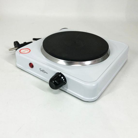 Електроплита настільна одноконфоркова Suntera SP-1920 біла, Електроплита для дачина на MD-380 1 конфорку | Зображення 1