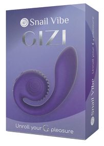 Вібратор для клітора і точки G Snail Vibe Gizi, фіолетовий