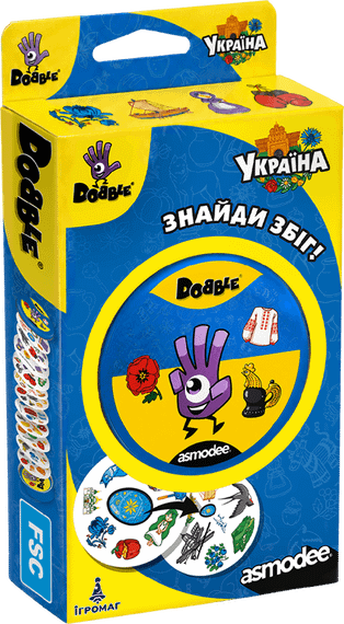 Настільна гра Доббл Україна (Dobble Ukraine)