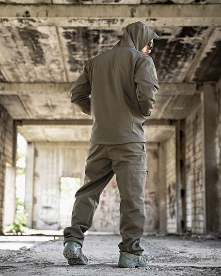 Тактичний костюм софтшел REVIVAL олива НП4862 | Зображення 2