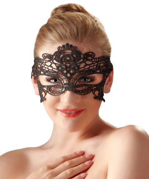 Маска на очі - 2480263 Cottelli Collection Mask Black sexstyle | Зображення 1